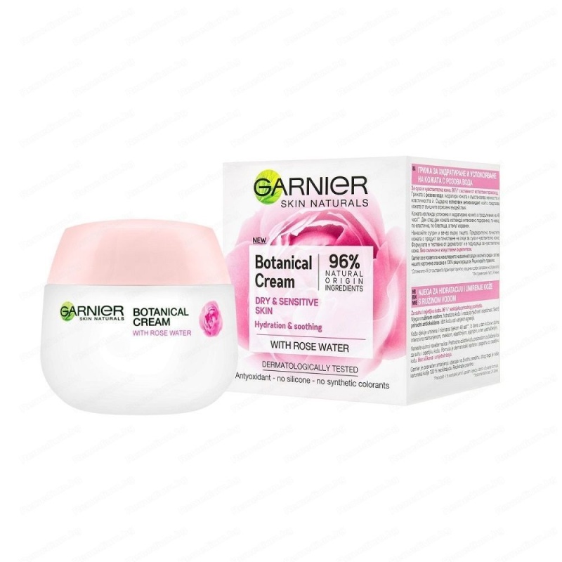 Garnier botanical cream dry and sensitive skin, NATURAALNE