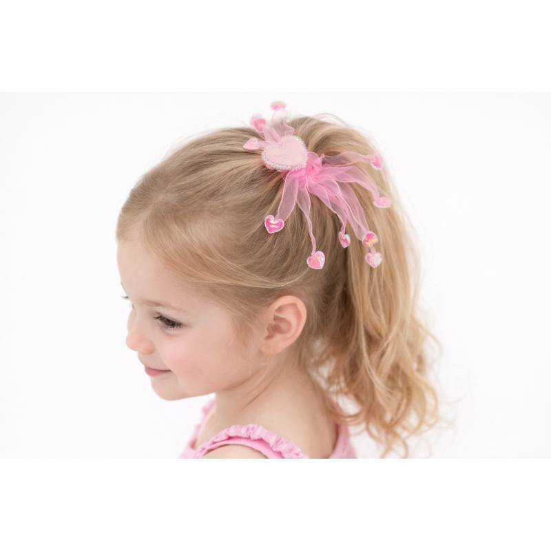 Heart Charm Hair Scrunchie 1.png