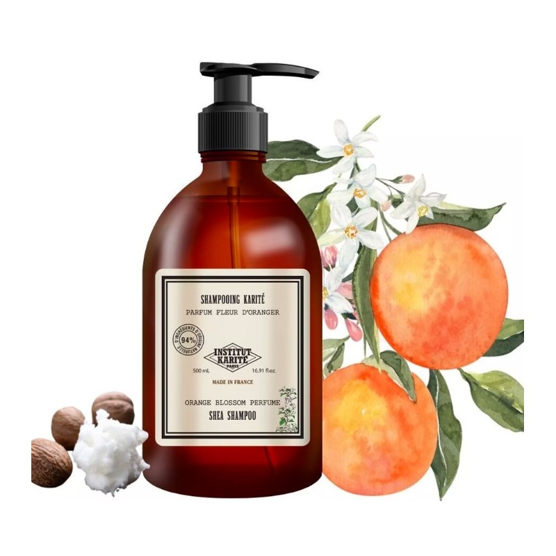INSTITUT KARITe Vintage Collection Shea Shampoo – Orange Blossom 500mL.jpg