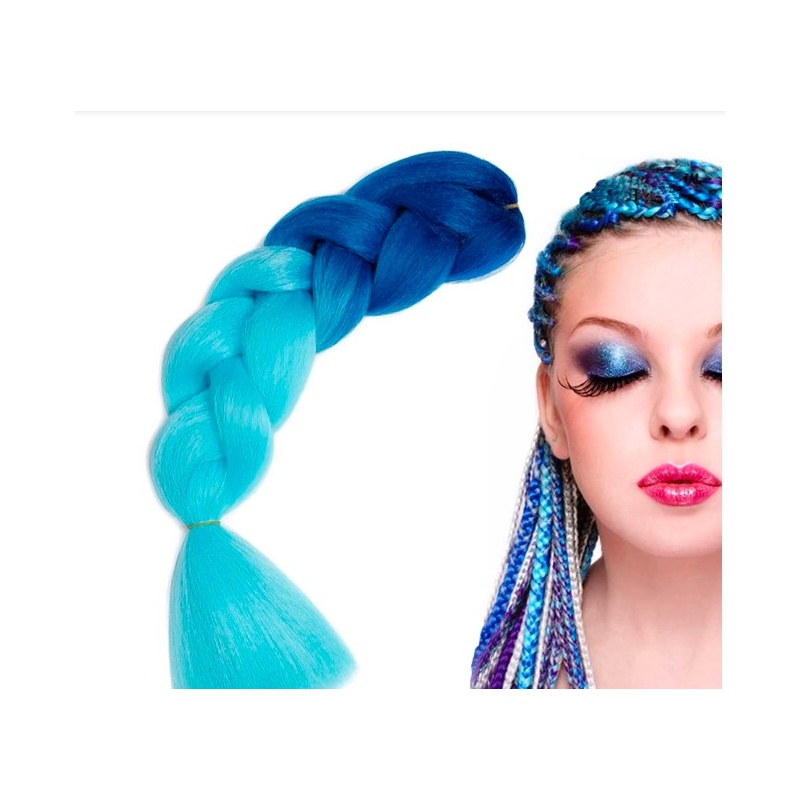 Synthetic hair for colorful ombre braids.jpg