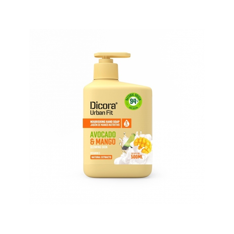 Dicora Urban Fit Hand Soap Vitamin E Mango and Avocado oil 500ml.jpg