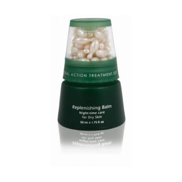 ANNA LOTAN GREENS DUAL ACTION TREATMENT SET REPLENISHING BALM 50 ML WITH RETINOL 42 CAPSULES.jpg