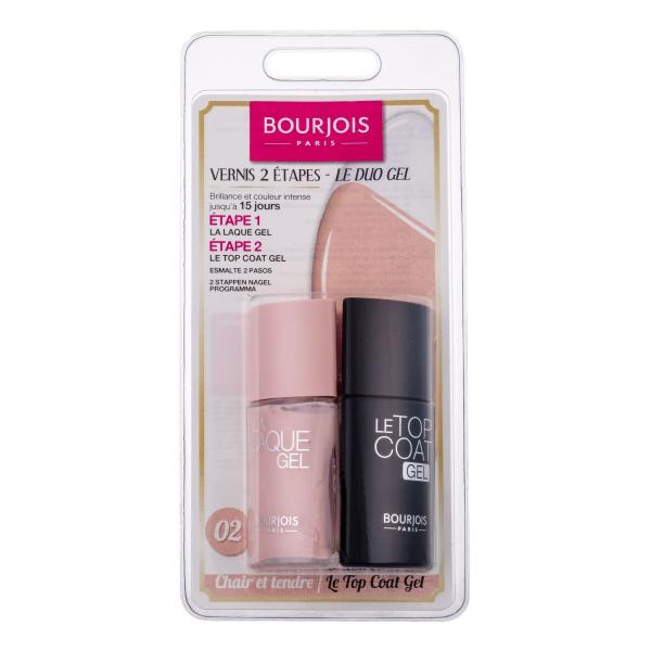 BOURJOIS Paris La Laque Gel 2 Chair Et Tendre Nail Polish W 10 ml Set .jpg