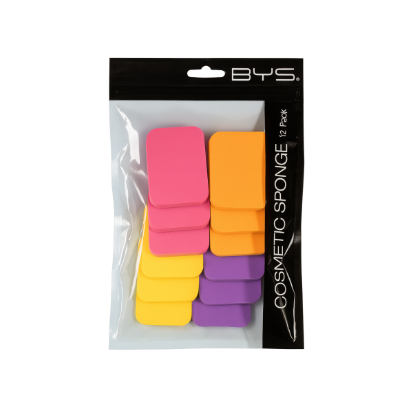 BYS Cosmetic Sponge 12 Pack – meigisvammide komplekt.png