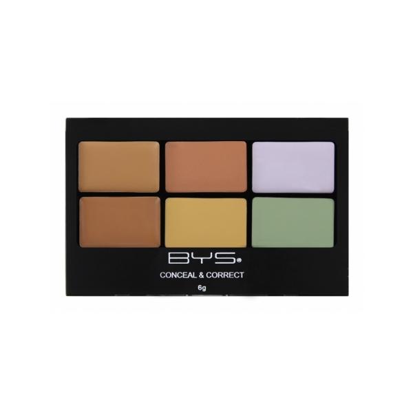 BYS Kontuurimis ja peitekreemipalett Conceal & Correct Palette Camouflage.jpg