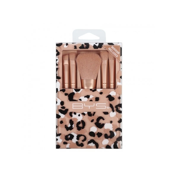 BYS Makeup Brush Kit with Mirror LEOPARD 1.jpg
