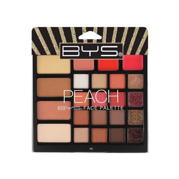 BYS Peach 23Pc Face Palette In Glitter Box.jpg