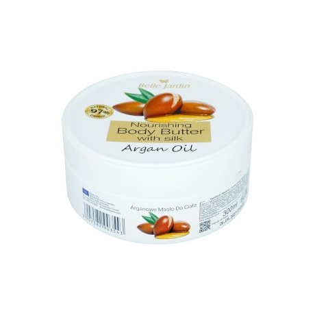 Belle Jardini BODY BUTTER with silk - ARGAN OIL  300ml