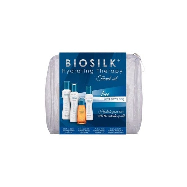 Biosilk Hydrating Therapy Shampoo W 67 ml Set.jpg