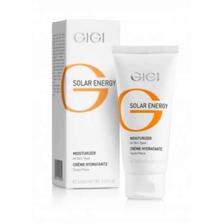 GIGI SOLAR ENERGY MOISTURIZER ALL SKIN TYPES 100 ML, УВЛАЖНИТЕЛЬ БОГАТЫЙ МИНЕРАЛАМИ 