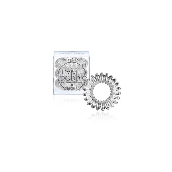 Invisibobble Traceless Hair Ring Crystal Clear 3pcs.jpg