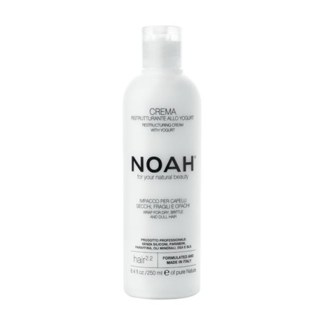 NOAH Noa 2.2. Restructuring Cream With Jogurt Taastav mask kuivadele ja kahjustatud juustele, 250 ml
