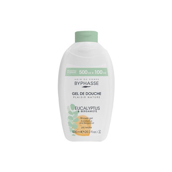 Dušigeel Byphasse NATURE EUCALYPTUS & BERGAMOT 600ml.jpg