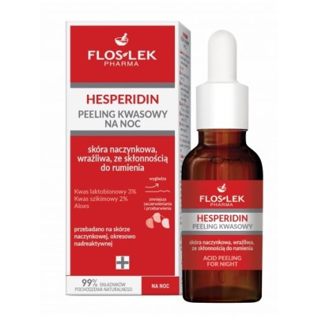 FLOSLEK Hesperidin kuperoosa nahale öine happekoorija 30ml