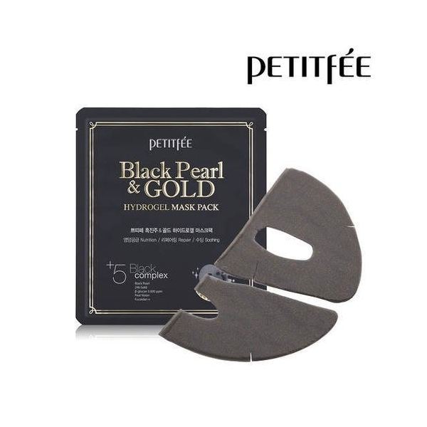 Petitfee Black Pearl & Gold Hydrogel Mask.jpg