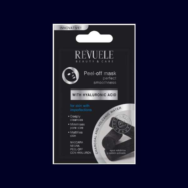 REVUELE Peel-Off Mask Active Charcoal and Volcanic Water with Hyaluronic Acid.png