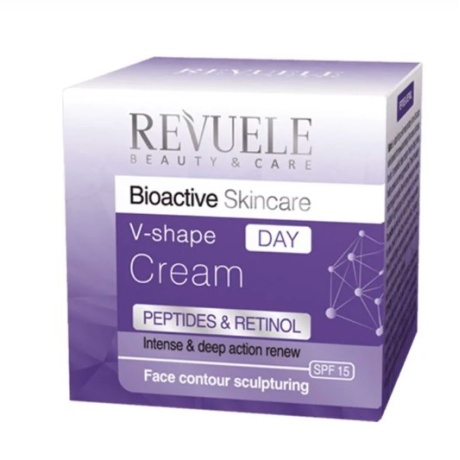 Revuele Bioactive Peptides and Retinol V-Shape Day Cream 50ml,  päevakreem 50 ml