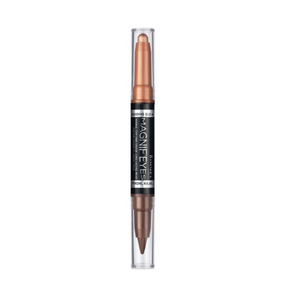 Rimmel eyeshadow Magnif'eyes Shadow And Liner 002 KISSED BY A ROSE GOLD.png