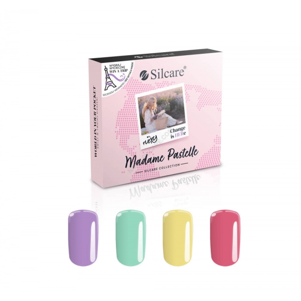 Silcare Flexy Hybrid Gels - Madame Pastelle Set (4 x 4.5 g).jpg
