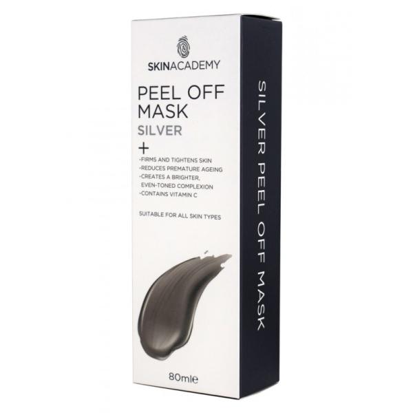 Skin Academy Pinguldav ja toniseeriv peel off näomask hõbe 80ml.jpg