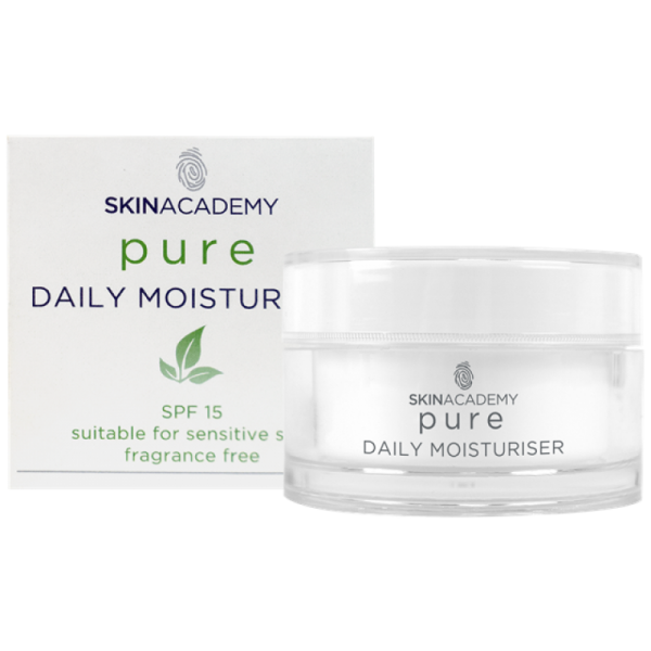 Skin Academy Pure Niisutav ja kaitsev päevakreem tundlikule nahale 50ml.png