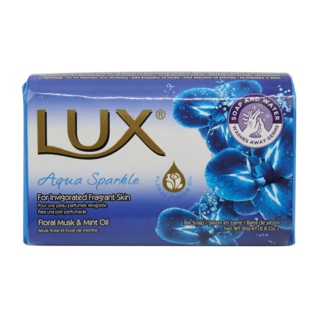 Soap Lux 80g Aqua Sparkle
