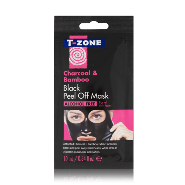 T-Zone Peel Off Sachet Mask Charcoal & Bamboo 10ml.png