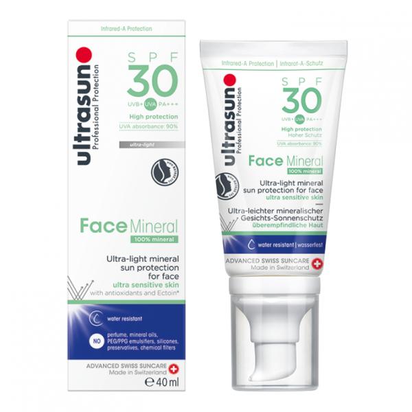 Ultrasun Päikesekaitsegeel näole Mineral SPF30 40ml.jpg