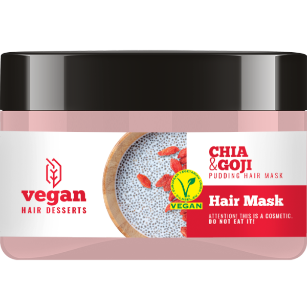 Vegan Desserts Pehmendav ja elastsust andev mask chia ja goji ekstraktidega 250ml.png