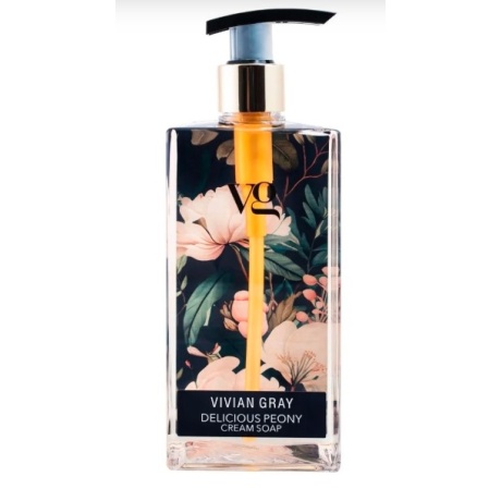 Vivian Gray Delicious Peony Cleansing Liquid Soap, 350 ml