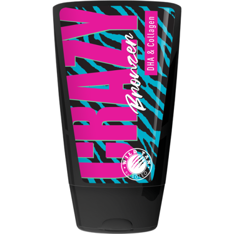Wild Tan Crazy Bronzer With Collagen 125ml, Solaariumikreem
