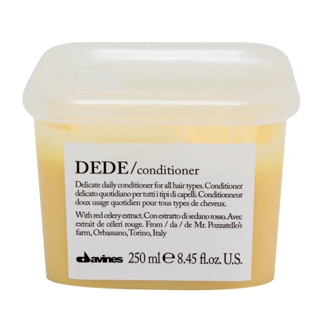 Davines DEDE Conditioner Õrnatoimeline palsam pehmetele ja peenekoelistele juustele