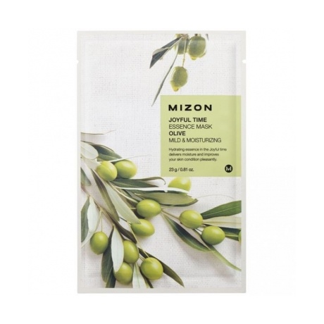 MIZON JOYFUL TIME ESSENCE MASK [OIIVE] - KANGASMASK OLIIVIGA 23g