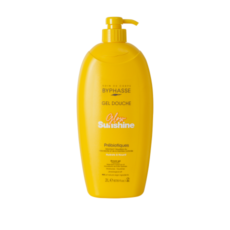 Byphasse SUNSHINE GLOW dušo gelis su prebiotikais 2L