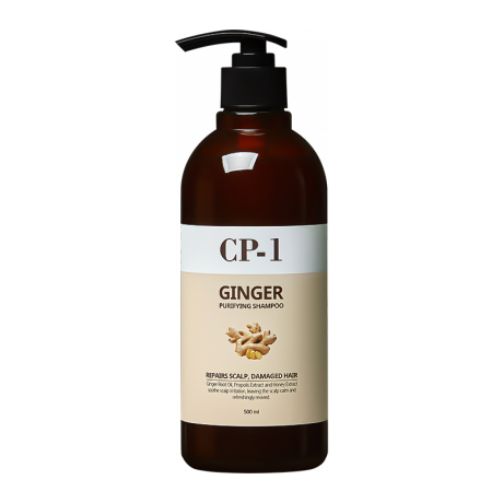 Esthetic House CP-1 Ginger Purifying Shampoo 500 ml, Глубоко очищающий шампунь с имбирем 500 мл