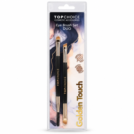 Top Choice Golden Touch Eye Brush Set Duo