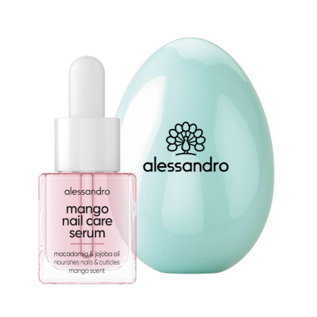alessandro EASTER EGG Mango Nail Care, 10ml, strengthening nail serum