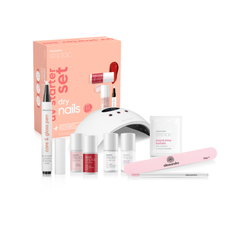 alessandro Striplac UV Colour Starter Set Dry Nails – 2 цвета – Набор для маникюра