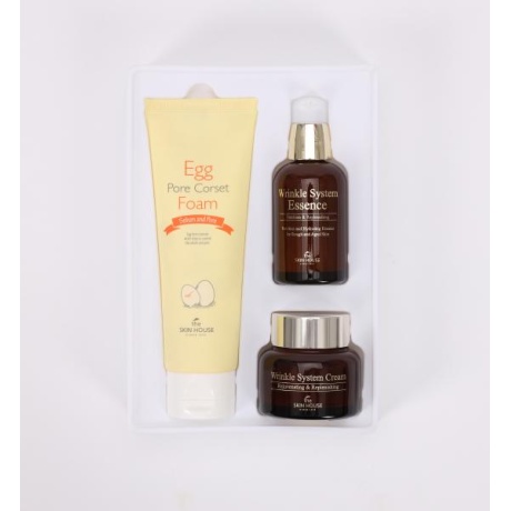 THE SKIN HOUSE WRINKLE SYSTEM GIFT SET Näohoolduse kinkekomplekt