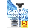 Gillette Mach3 raseerija+3tera
