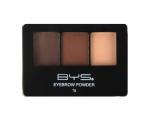 BYS Kulmupuudrid Eyebrow Powder Trio Perfect Brows