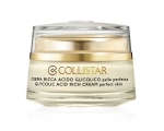 Collistar Pure Actives Glycolic Acid Rich Cream, Крем для лица с гликолевой кислотой