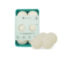 Cosmeau Dryerballs 6 Pieces Including Storage Tray, Cosmeau — шерстяные шарики для сушки белья, 6 шт. с подставкой