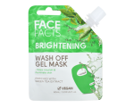 Face Facts Wash Off Mask Brightening, Jumet parandav geelmask roheline tee 60ml