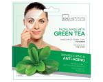 IDC Institute Facial Mask with Green Tea monodose, Ühekordne  vananemisvastane näomask