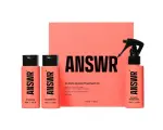 ANSWR At-home Keratin Treatment Kit sirgendav keratiinihooldus kräsus juustele 3x100ml