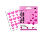 FaceFacts Blemish Patches - Pink Hearts antiseptilised südamekujulised vistrikuplaastrid 24tk