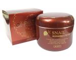 JIGOTT Snail Reparing Cream taastav näokreem teolima ekstraktiga 100g