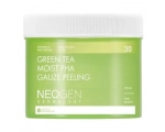 NEOGEN Dermalogy Green Tea Moist PHA Gauze Peeling koorivad padjakesed niisutava toimega 30tk