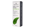 Skin Academy Peel Off Mask Tea Tree Oil 80ml, Sügavpuhastav ja rahustav peel off näomask teepuuõli